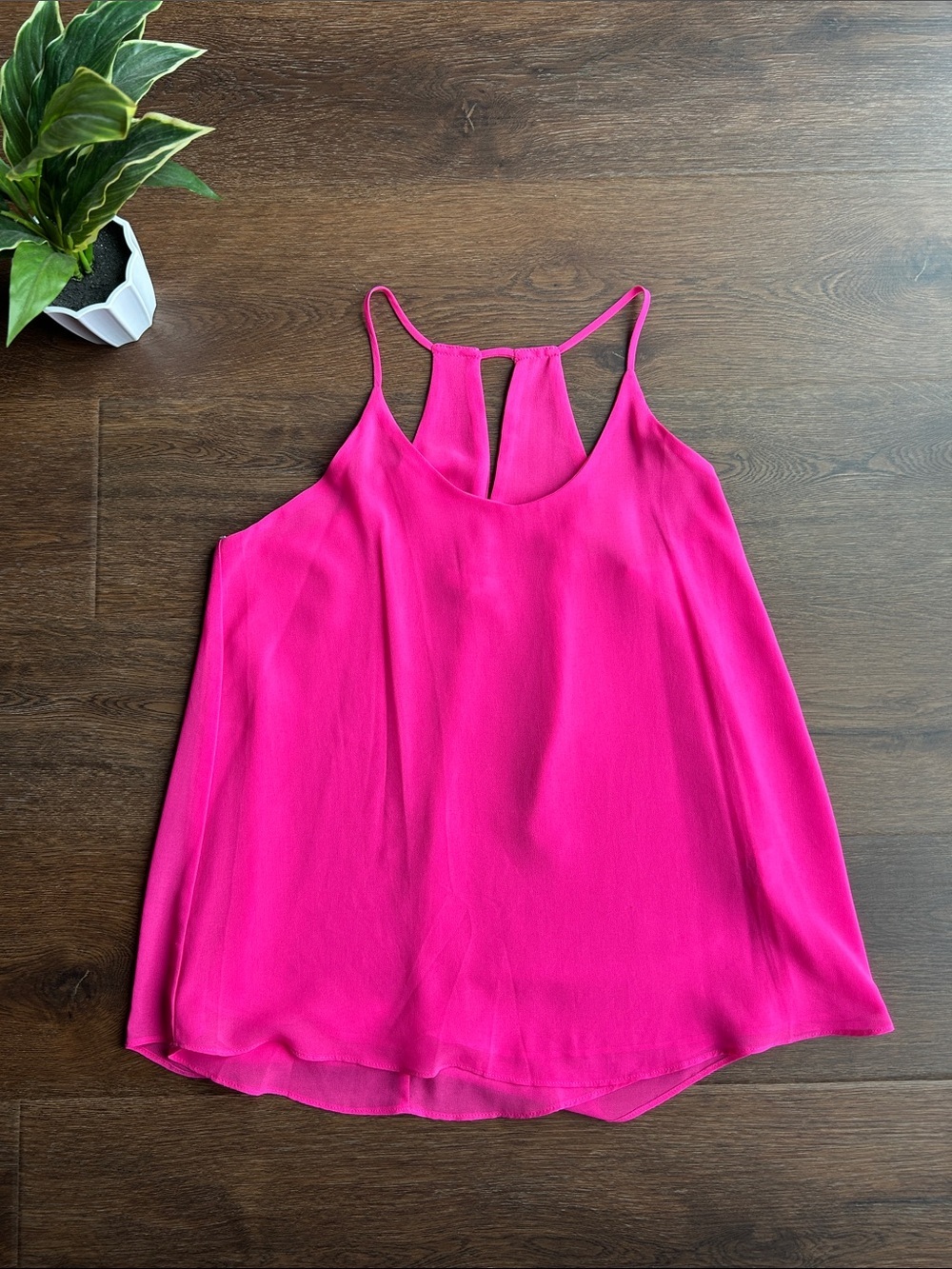 Mine Hot Pink Flowy Tank Top | Hot Pink Tank Top | Flowy Tank Top | Pink